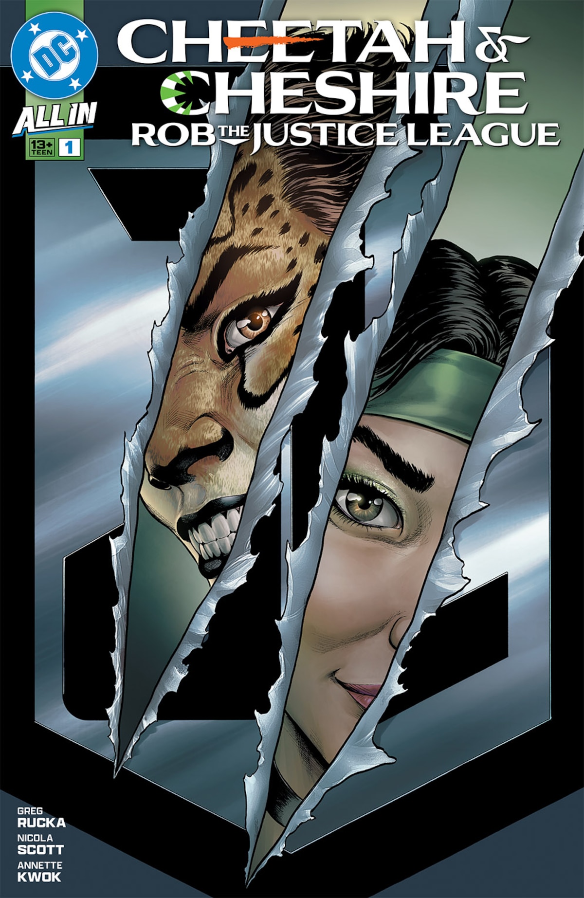 CHEETAH & CHESHIRE ROB THE JUSTICE LEAGU