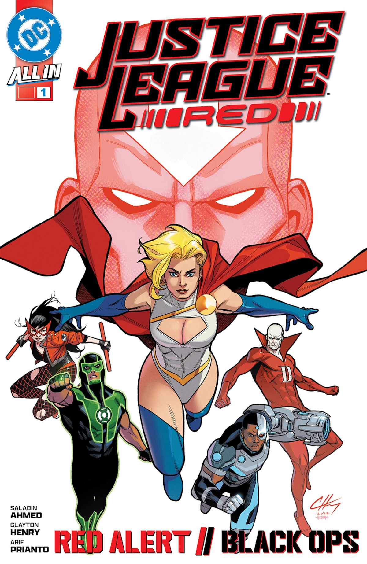 JUSTICE LEAGUE RED (2025-) #1