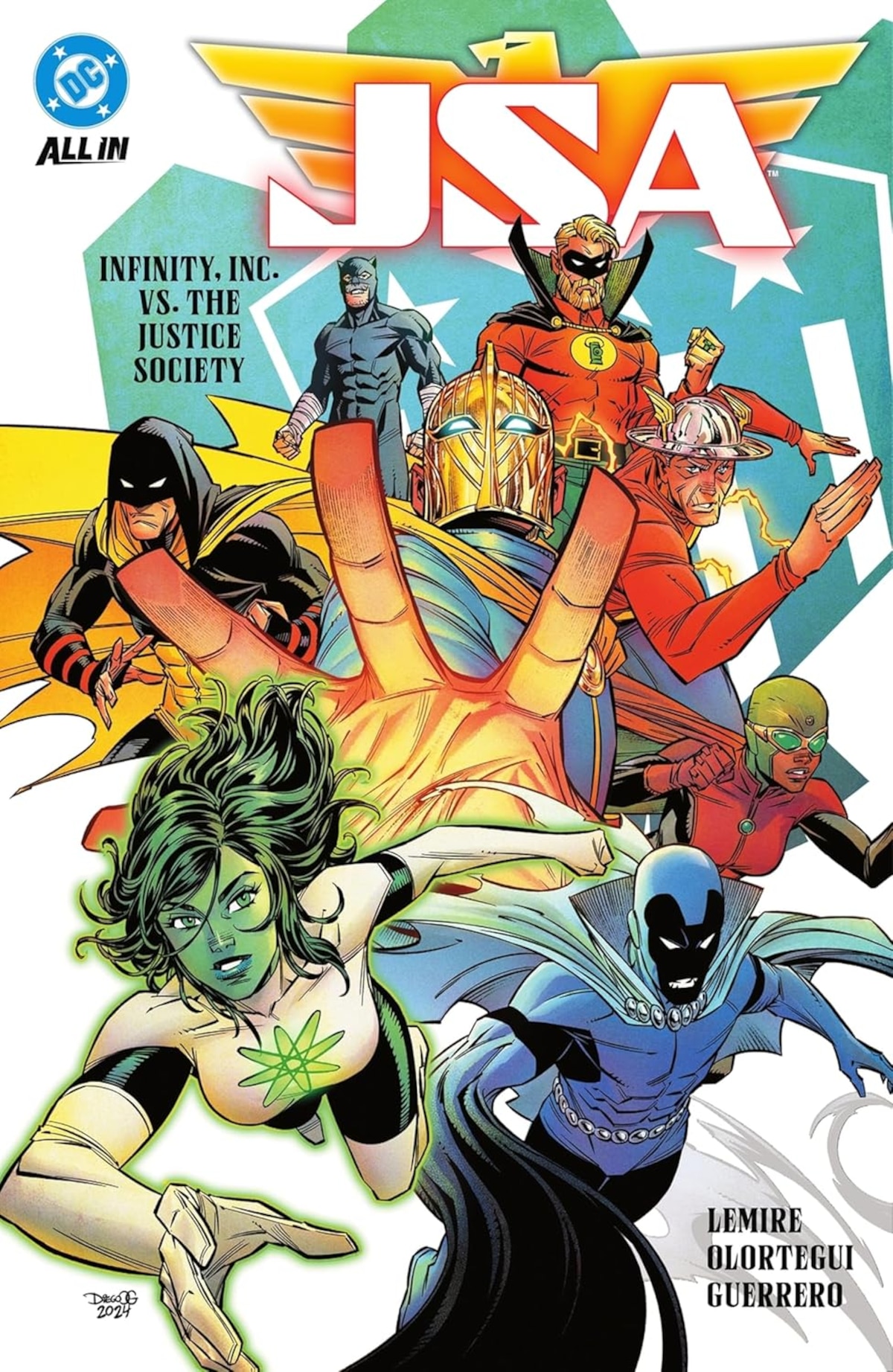JSA VOL. 1: INFINITY, INC VS. THE JUSTIC