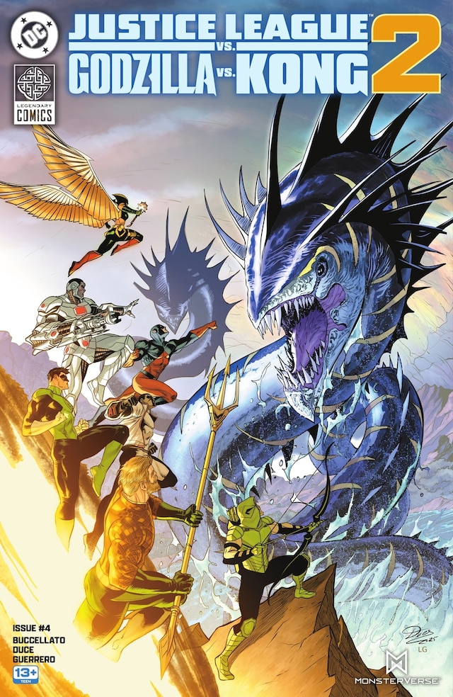 JUSTICE LEAGUE VS. GODZILLA VS. KONG 2 3 DC