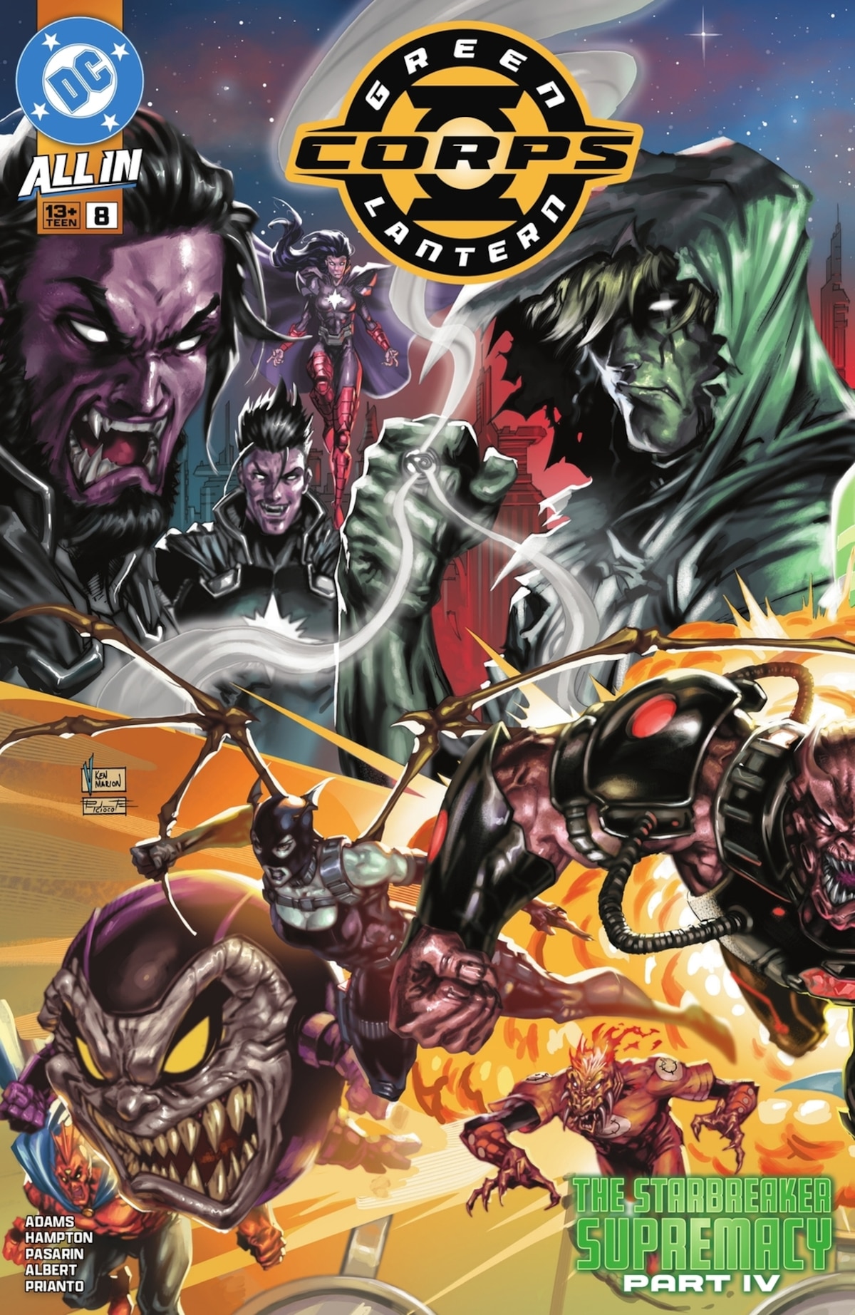 GREEN LANTERN CORPS (2025-) #8