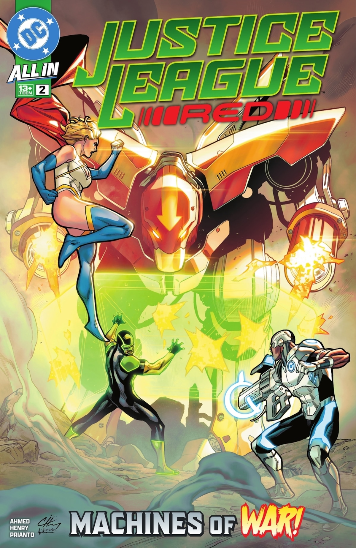 JUSTICE LEAGUE RED (2025-) #2
