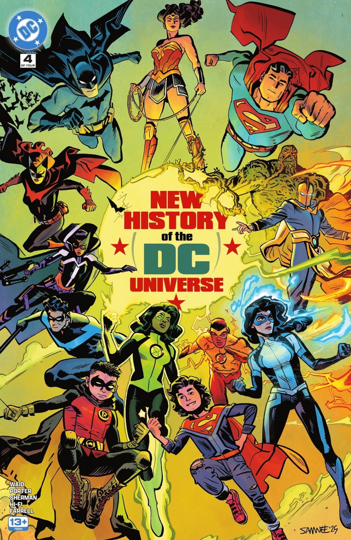 NEW HISTORY OF THE DC UNIVERSE #4