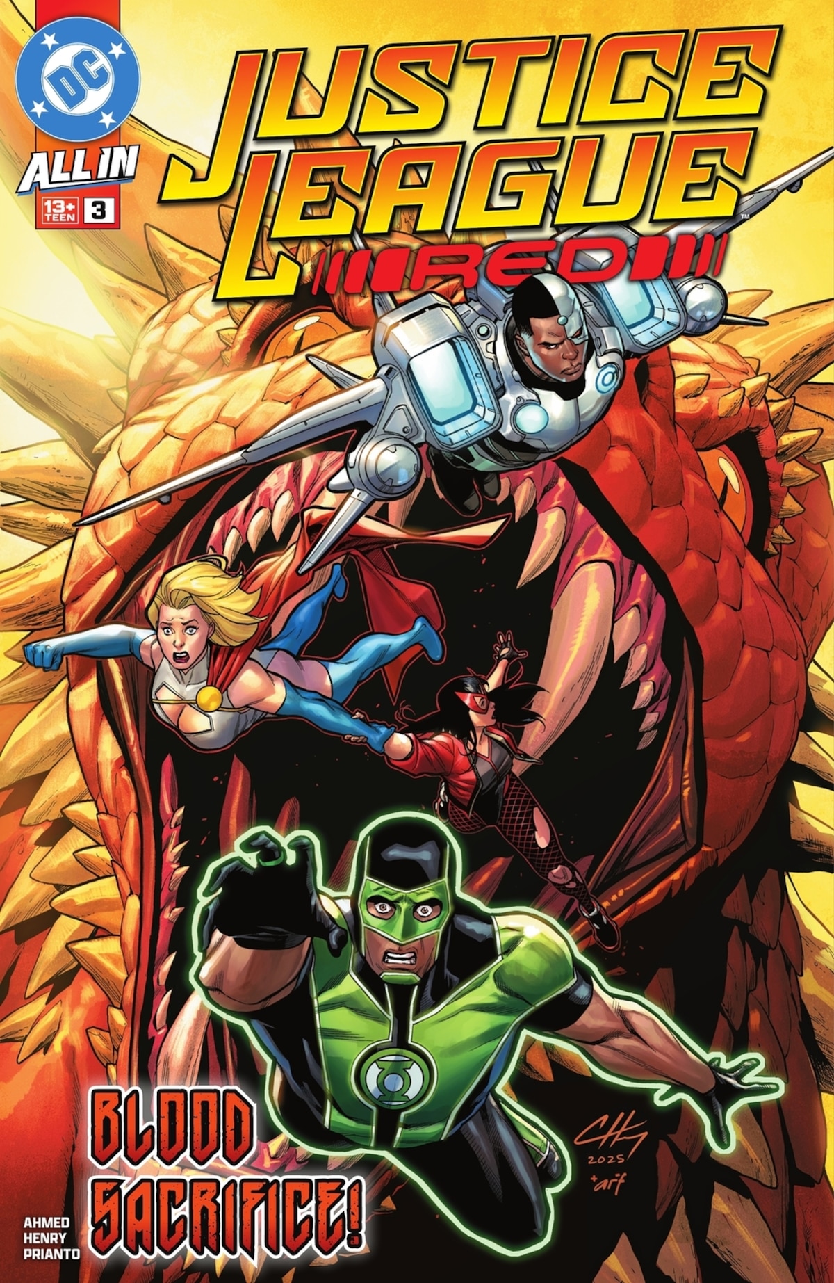 JUSTICE LEAGUE RED (2025-) #3