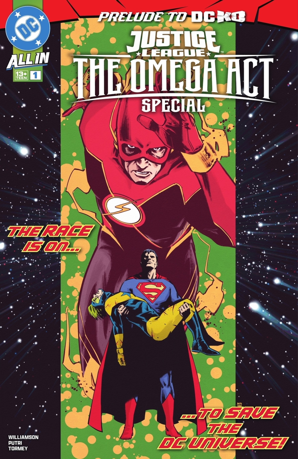 JUSTICE LEAGUE: THE OMEGA ACT SPECIAL #1