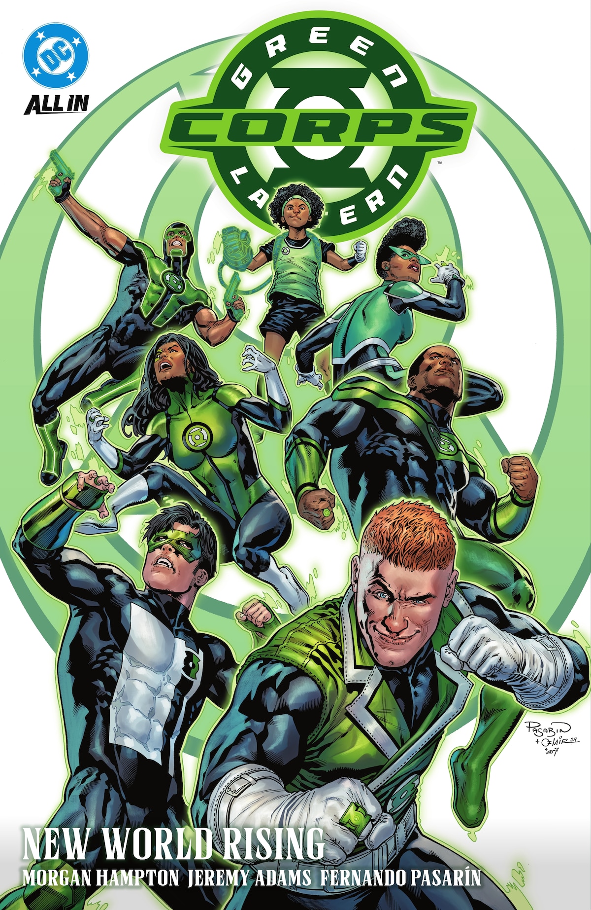 GREEN LANTERN CORPS VOL. 1: NEW WORLD RI