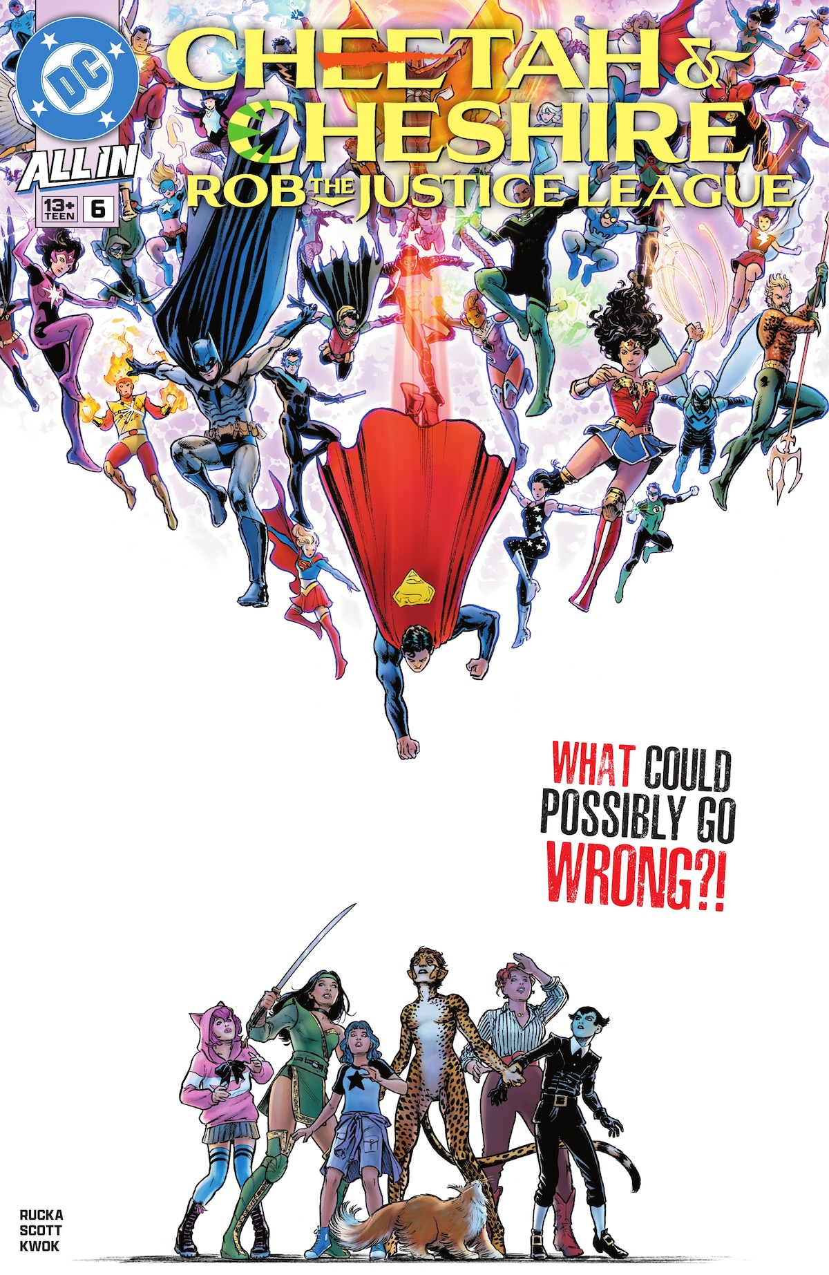 CHEETAH & CHESHIRE ROB THE JUSTICE LEAGU