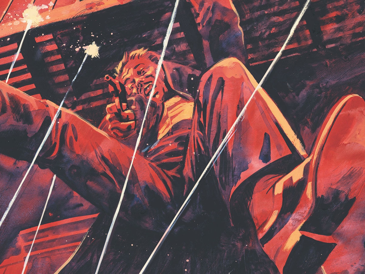 THE PERIL OF THE BRUTAL DARK: AN EZRA CAIN MYSTERY #1 Returns to Press!