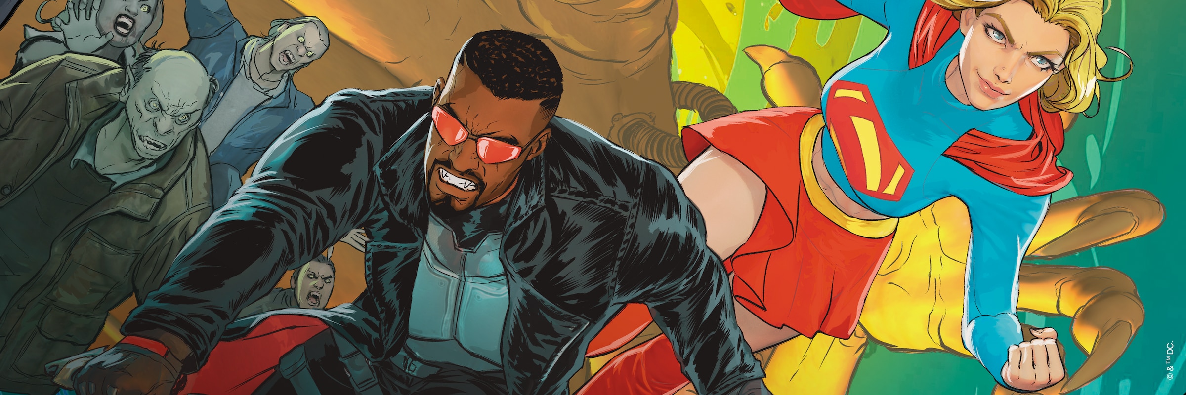 Teaming Up with CRC Payne for "Supergirl/Blade"