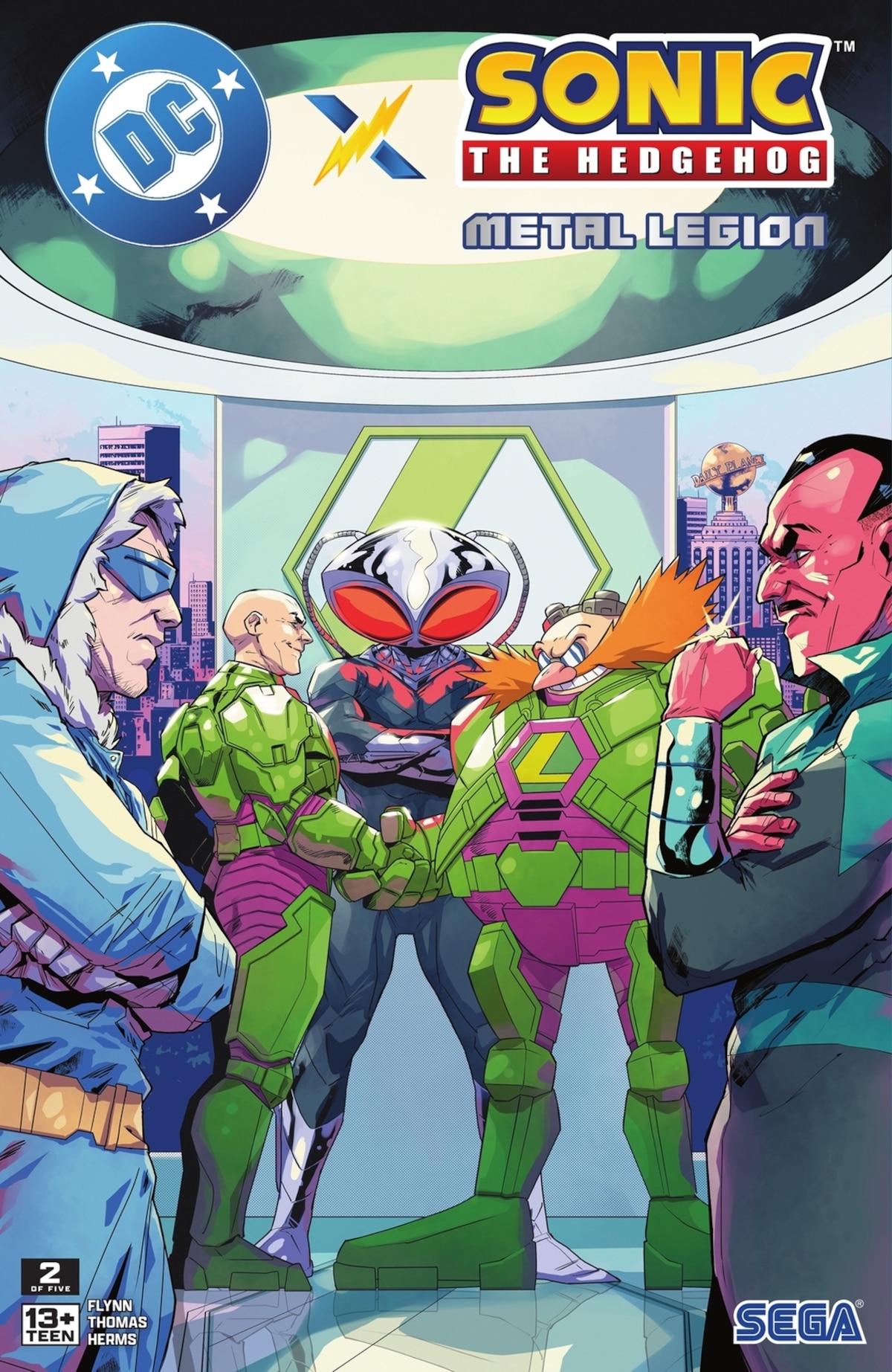 DC X SONIC THE HEDGEHOG: METAL LEGION (2