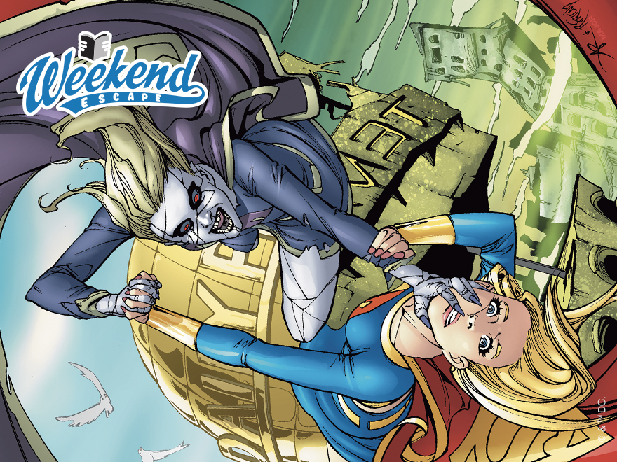 Supergirl Looks into a Cracked Mirror in “Bizarrogirl”