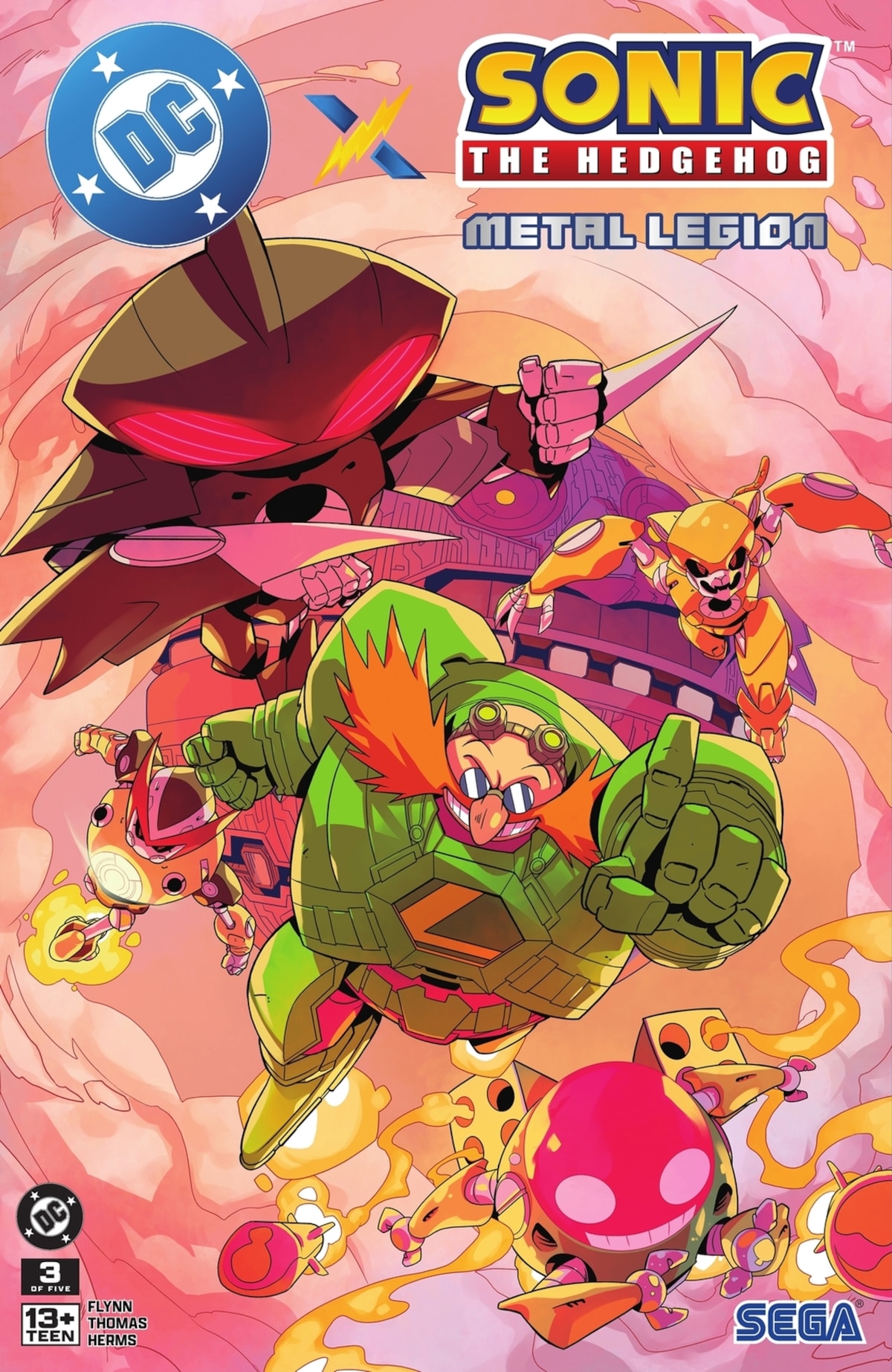 DC X SONIC THE HEDGEHOG: METAL LEGION (2