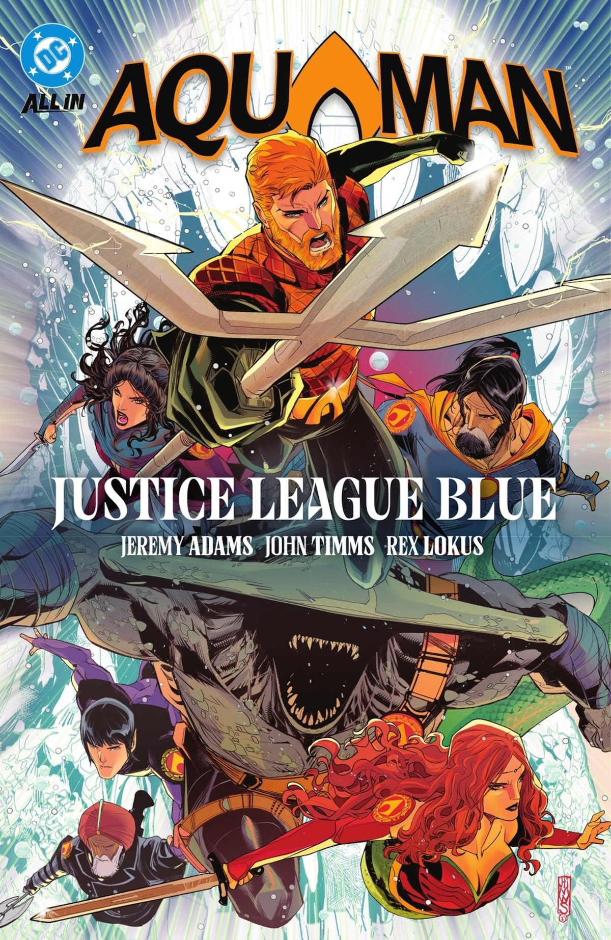 AQUAMAN VOL. 2: JUSTICE LEAGUE BLUE