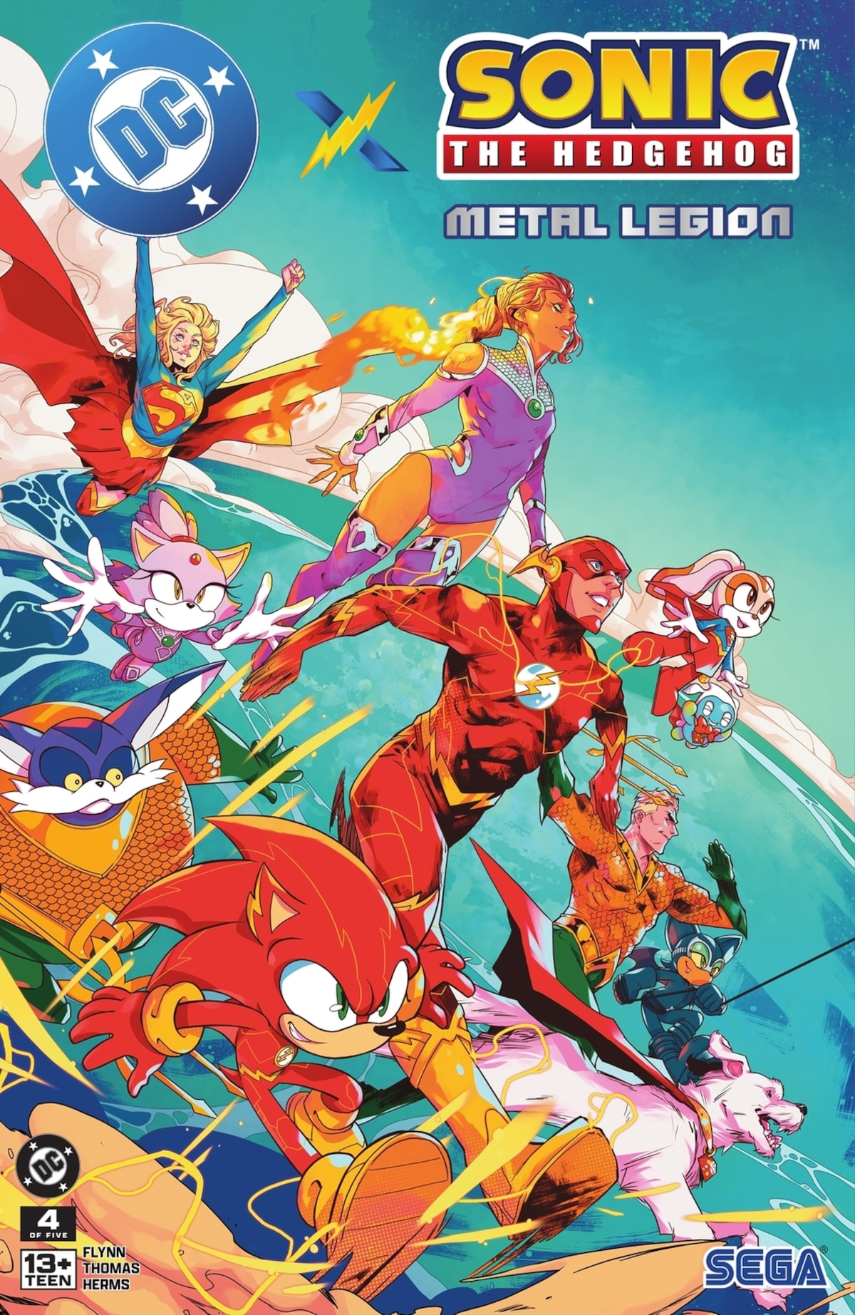 DC X SONIC THE HEDGEHOG: METAL LEGION (2