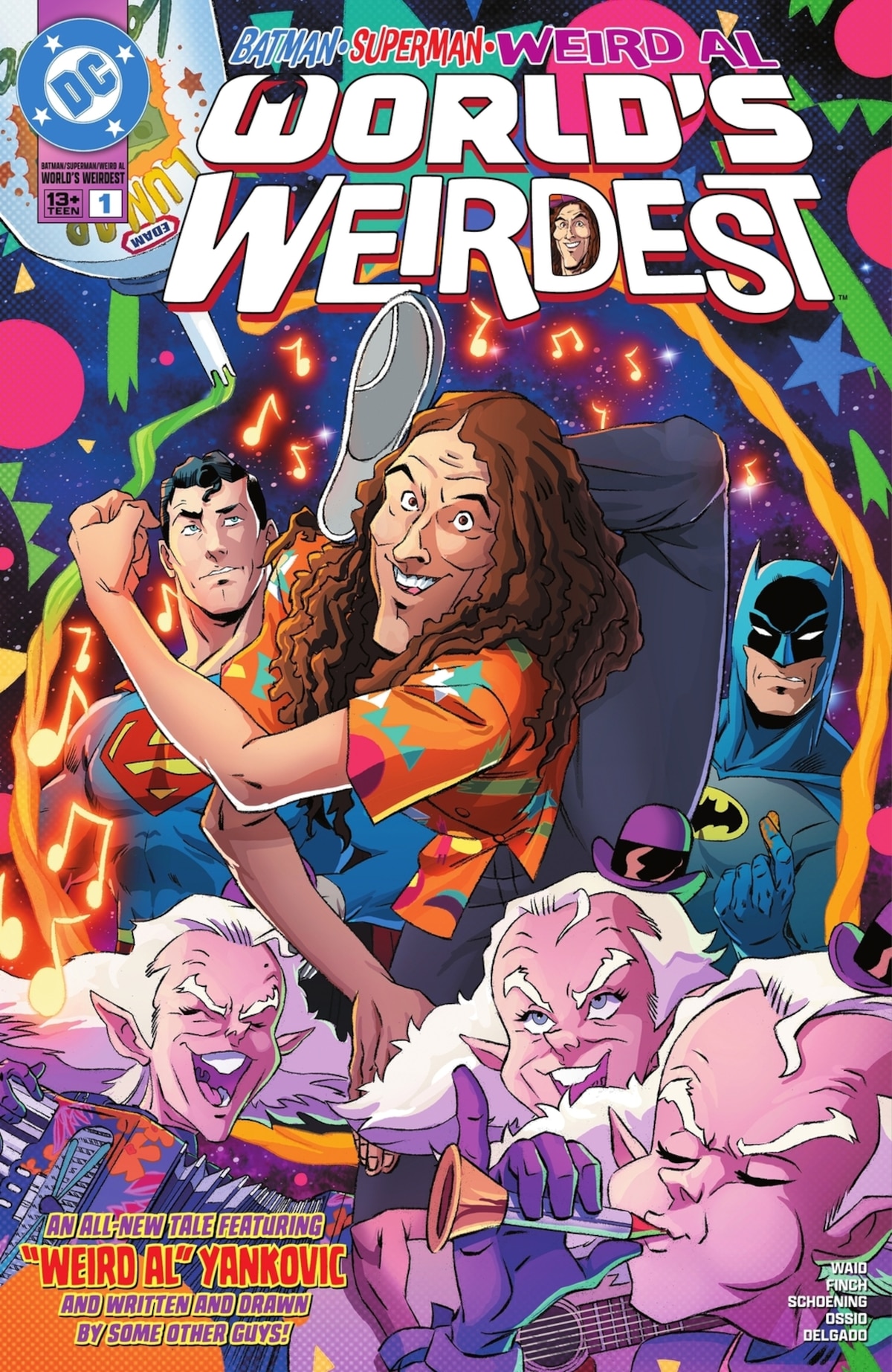 BATMAN/SUPERMAN/WEIRD AL: WORLD’S WEIRDE