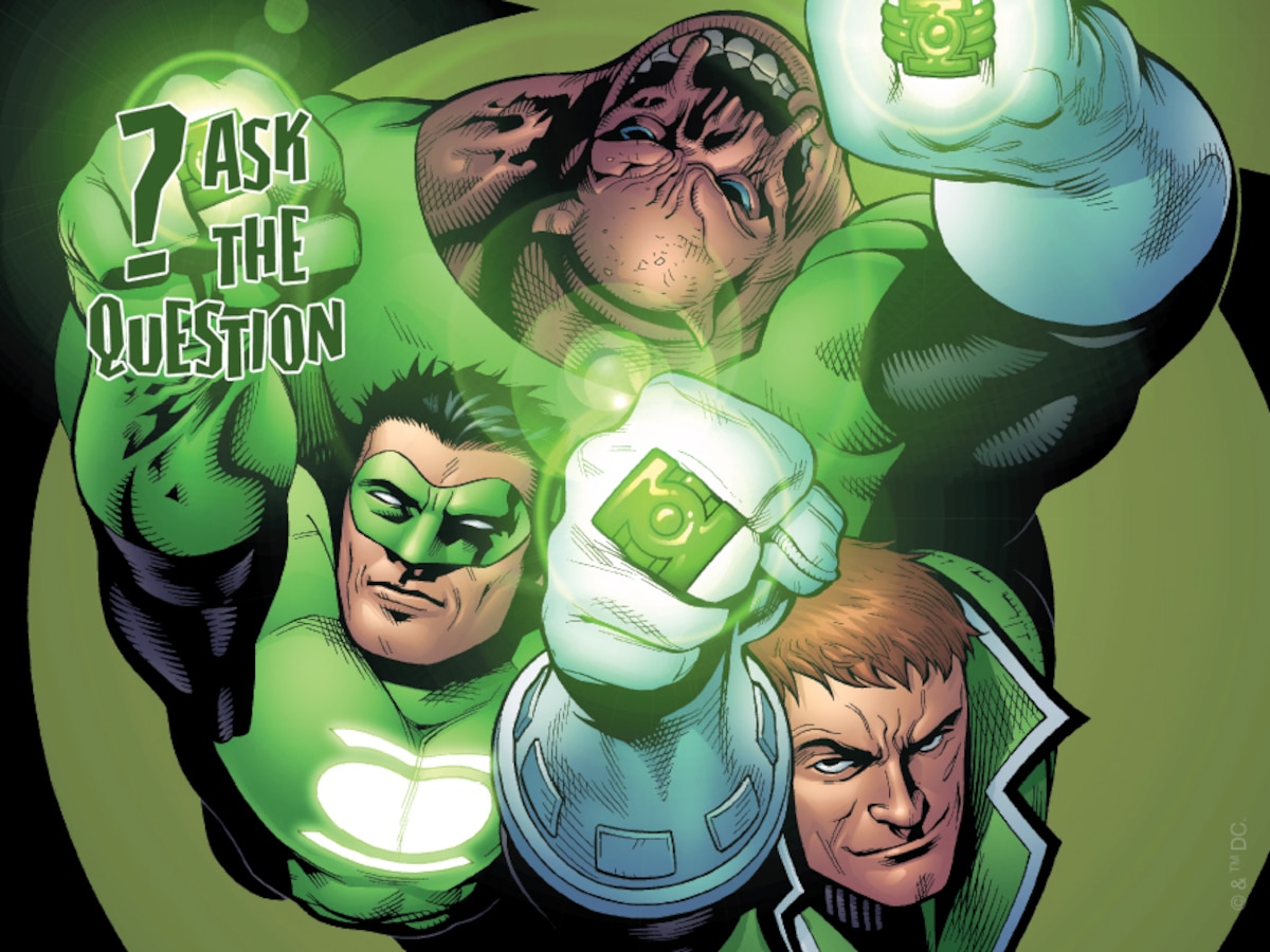 Can Green Lantern Rings Change Their Color?