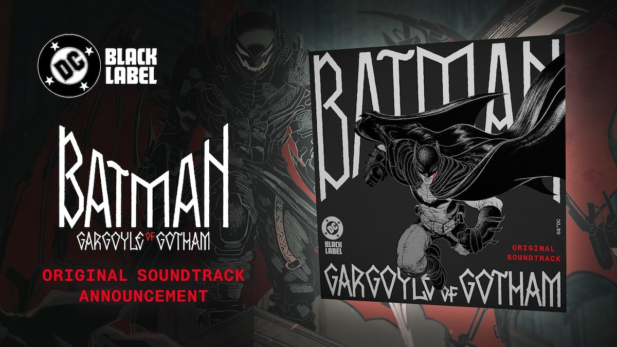 Batman: Gargoyle of Gotham - Original Soundtrack Announcement
