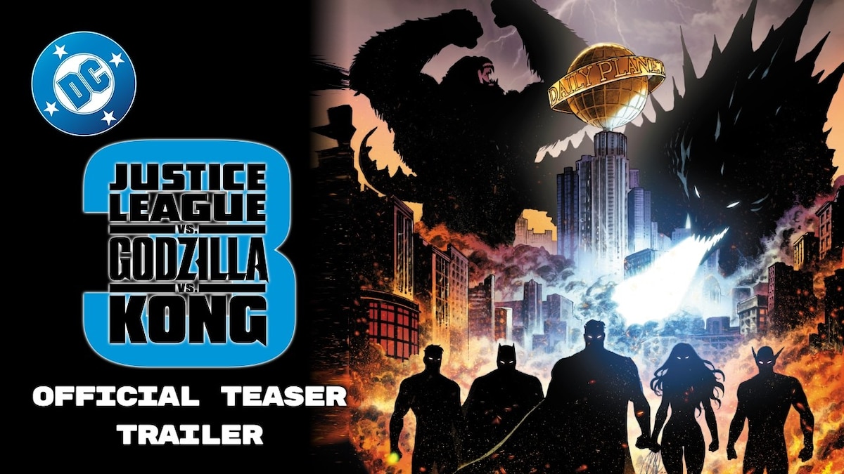 Justice League vs. Godzilla vs. Kong 3 - Comic Teaser
