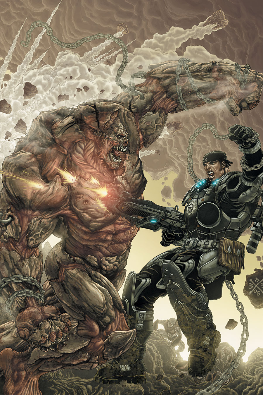 Comics/Books: BOOK REVIEW: The Art of Gears of War 3