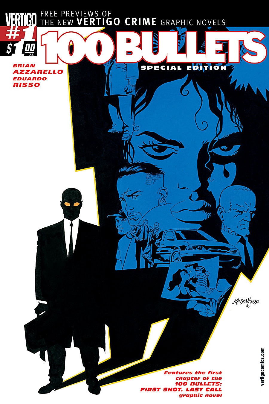 100 BULLETS #1 - VERTIGO CRIME SAMPLER #1