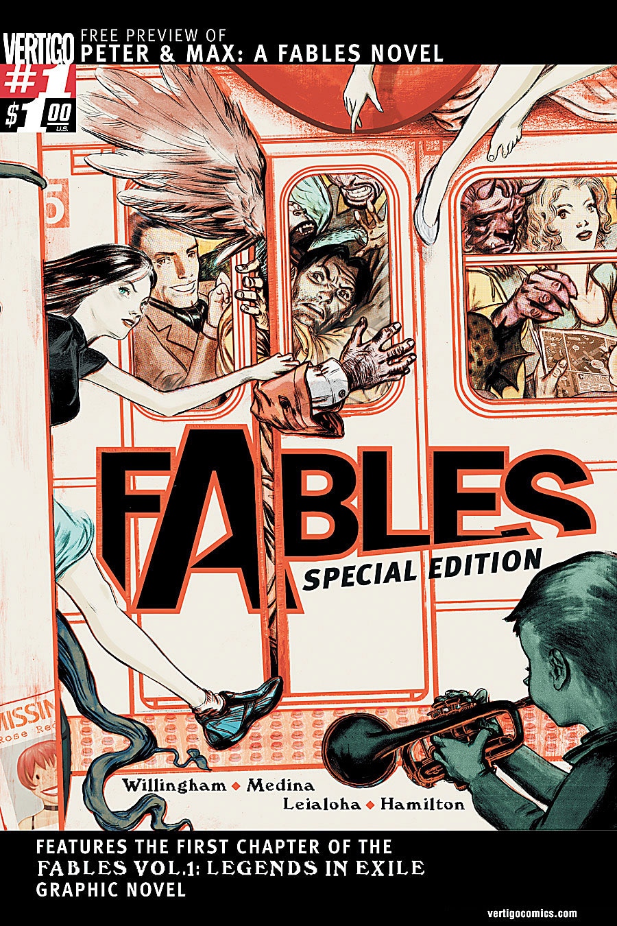FABLES #1 - PETER and MAX PREVIEW #1