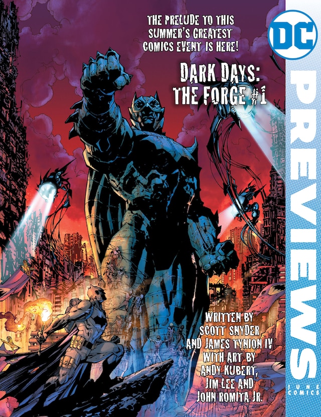 DC COMICS APRIL 2016 PREVIEWS CATALOG DC