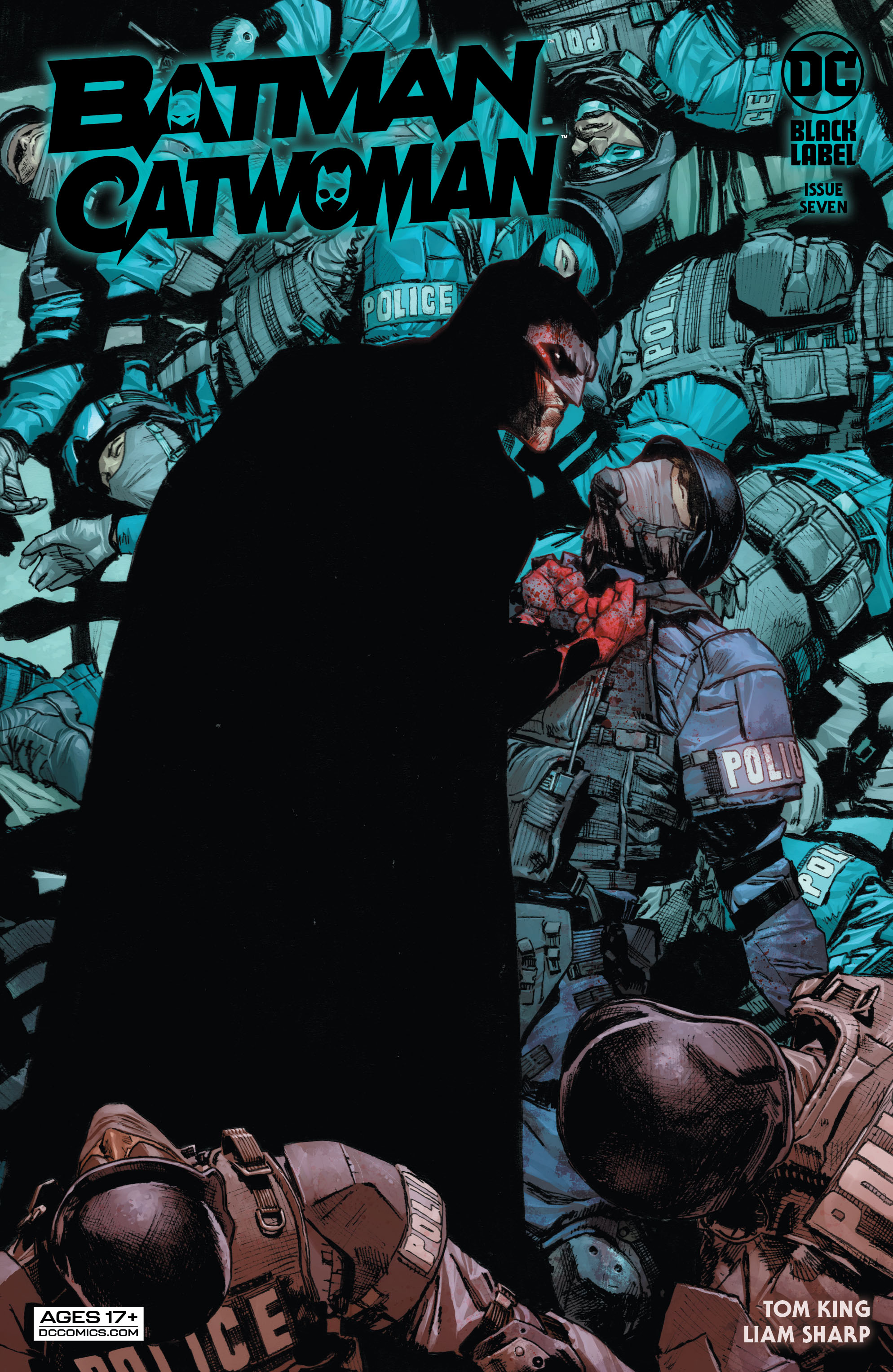 Premium AI Image | The dark knight comic book cover