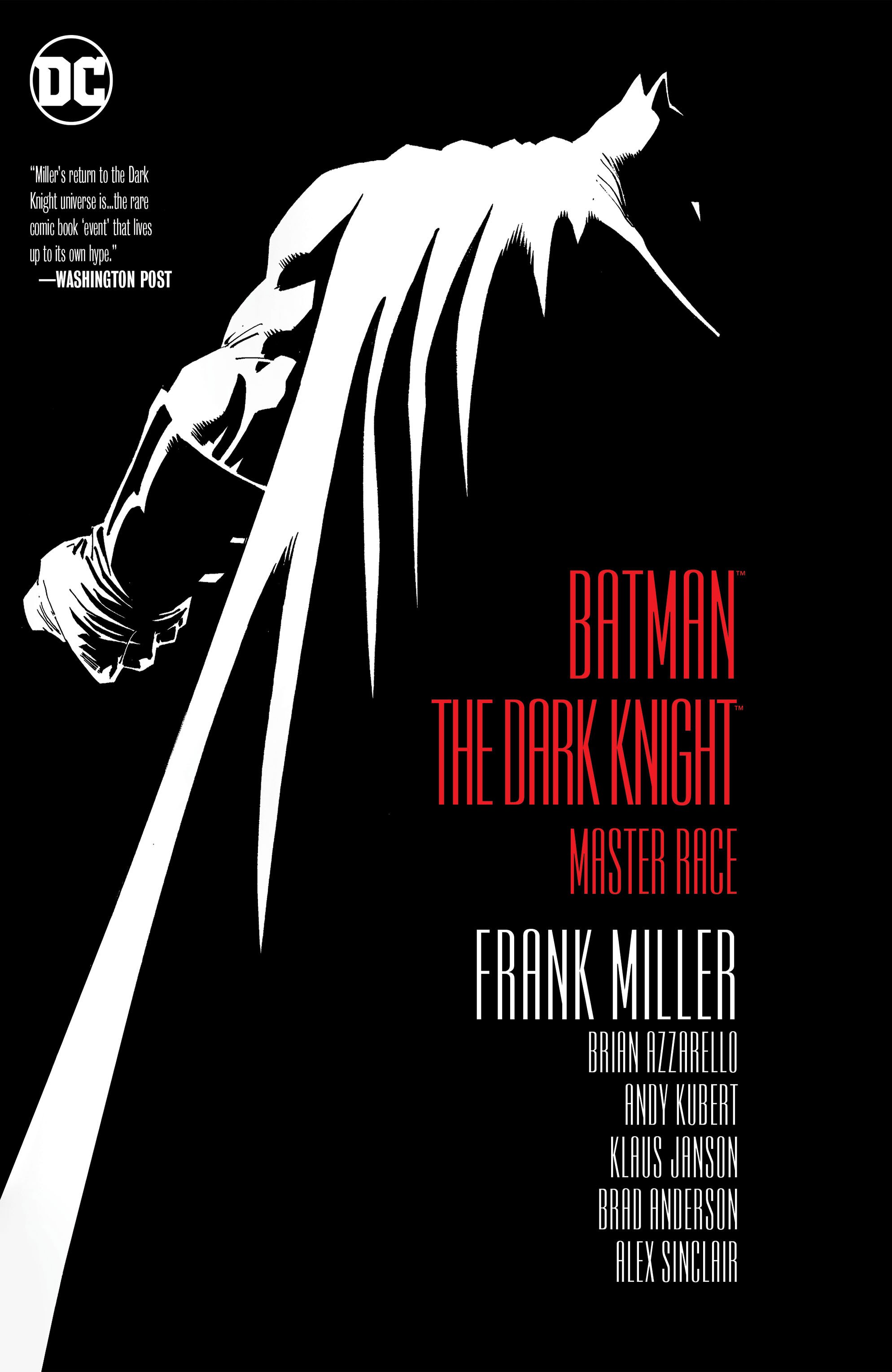 DARK KNIGHT III: THE MASTER RACE