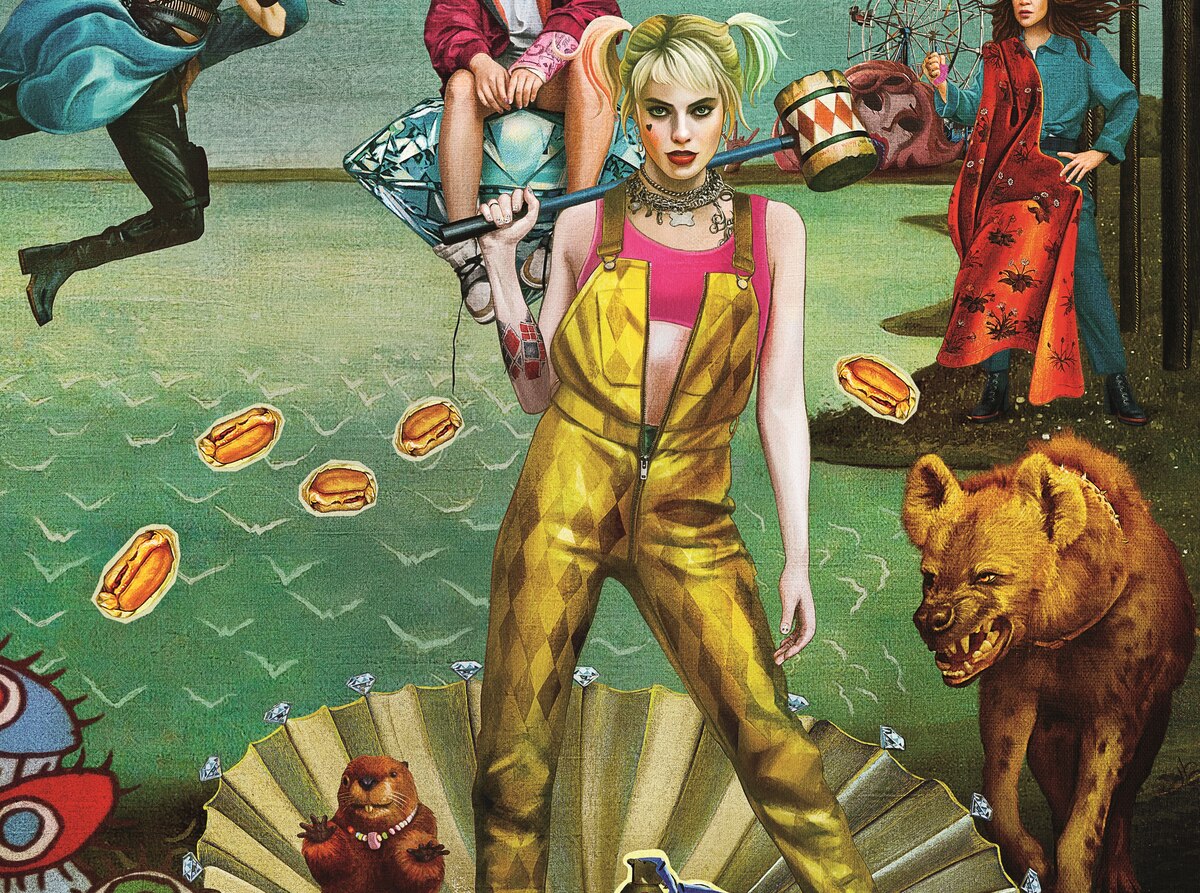 Birds of Prey Meets Botticelli in New Character Posters