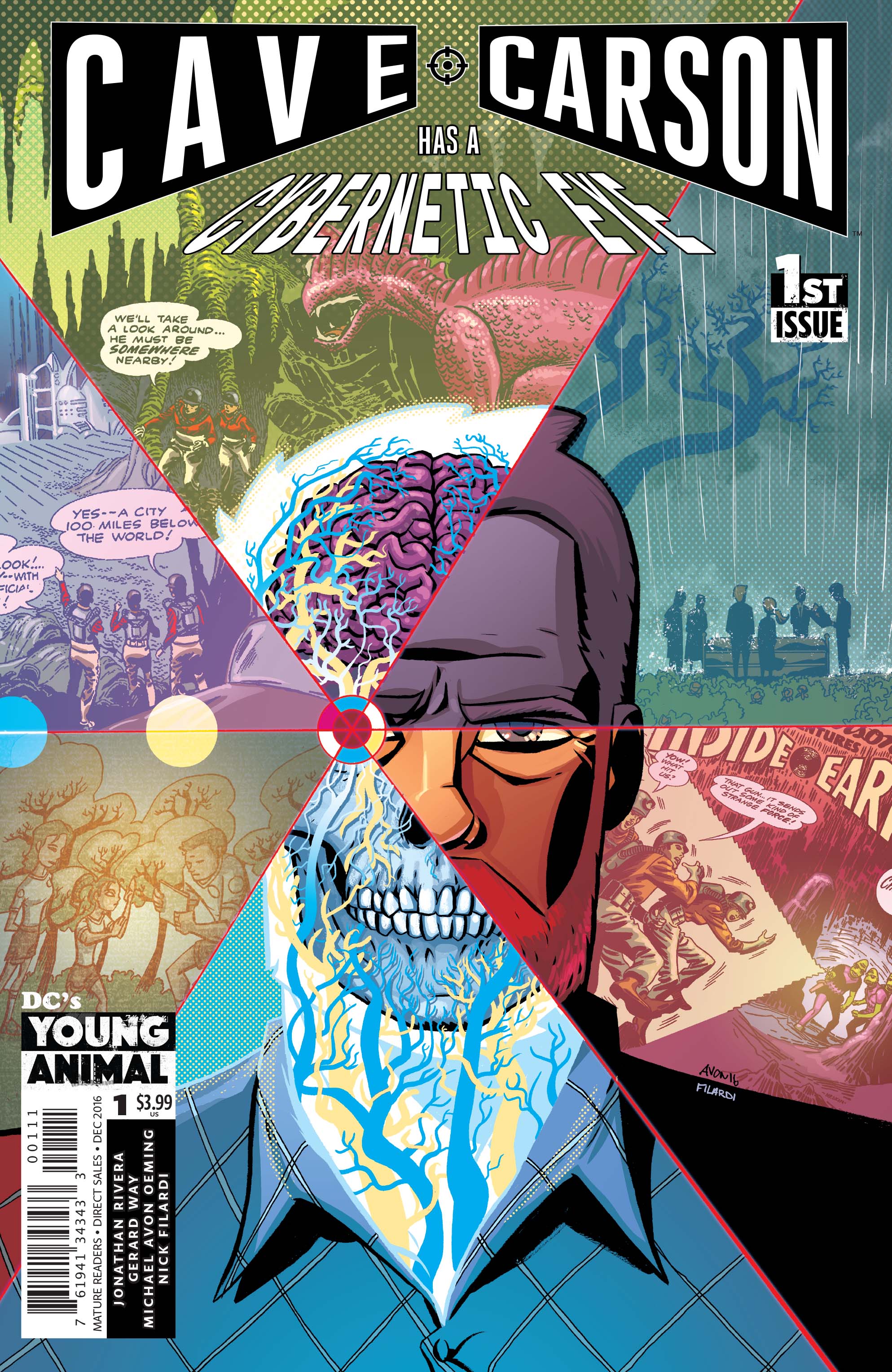 Preview Monday: Cave Carson Has a Cybernetic Eye #1! | DC