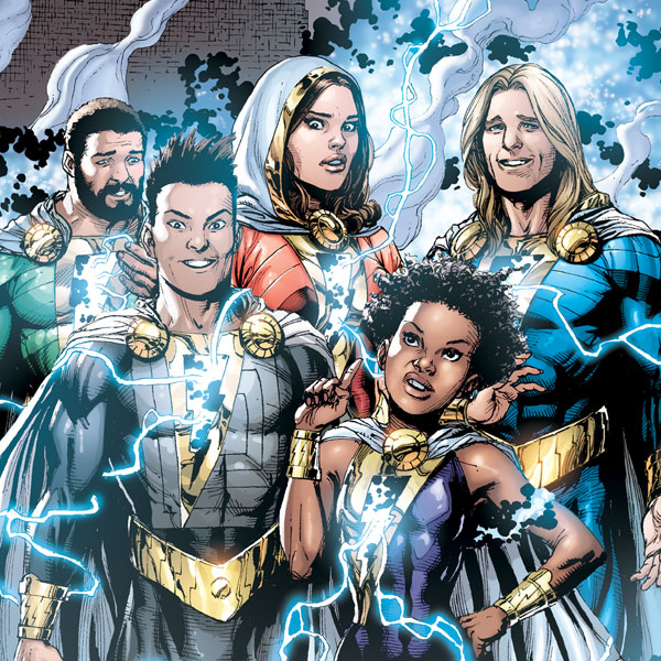 Do Shazam and Wonder Woman have a shared history in comics?