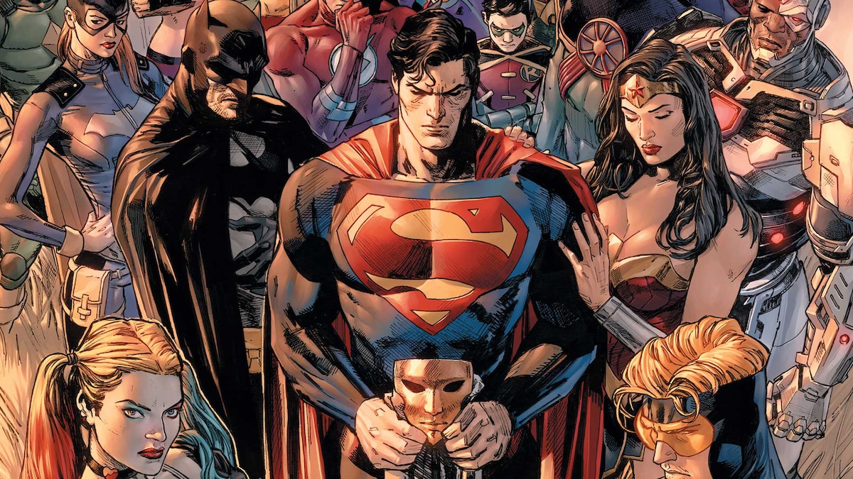 Tom King signs HEROES IN CRISIS #1 at Fat Jack's Comicrypt on Sept. 27