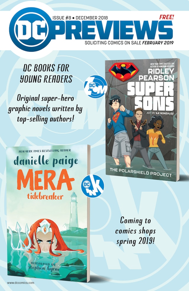 DC COMICS DECEMBER 2016 PREVIEWS CATALOG DC