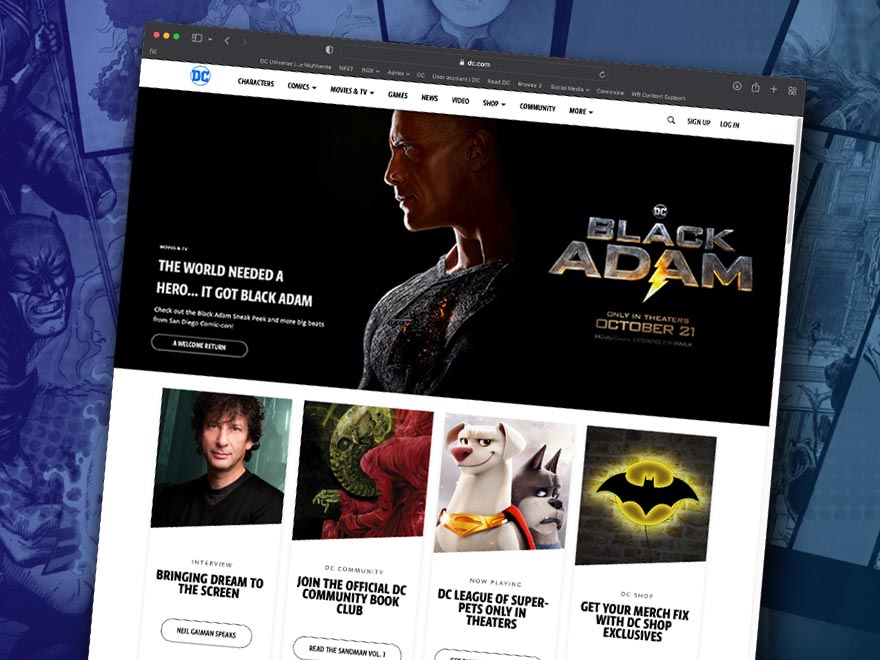 DC.COM IS THE NEW DIGITAL HOME TO EXPLORE THE DC MULTIVERSE | DC