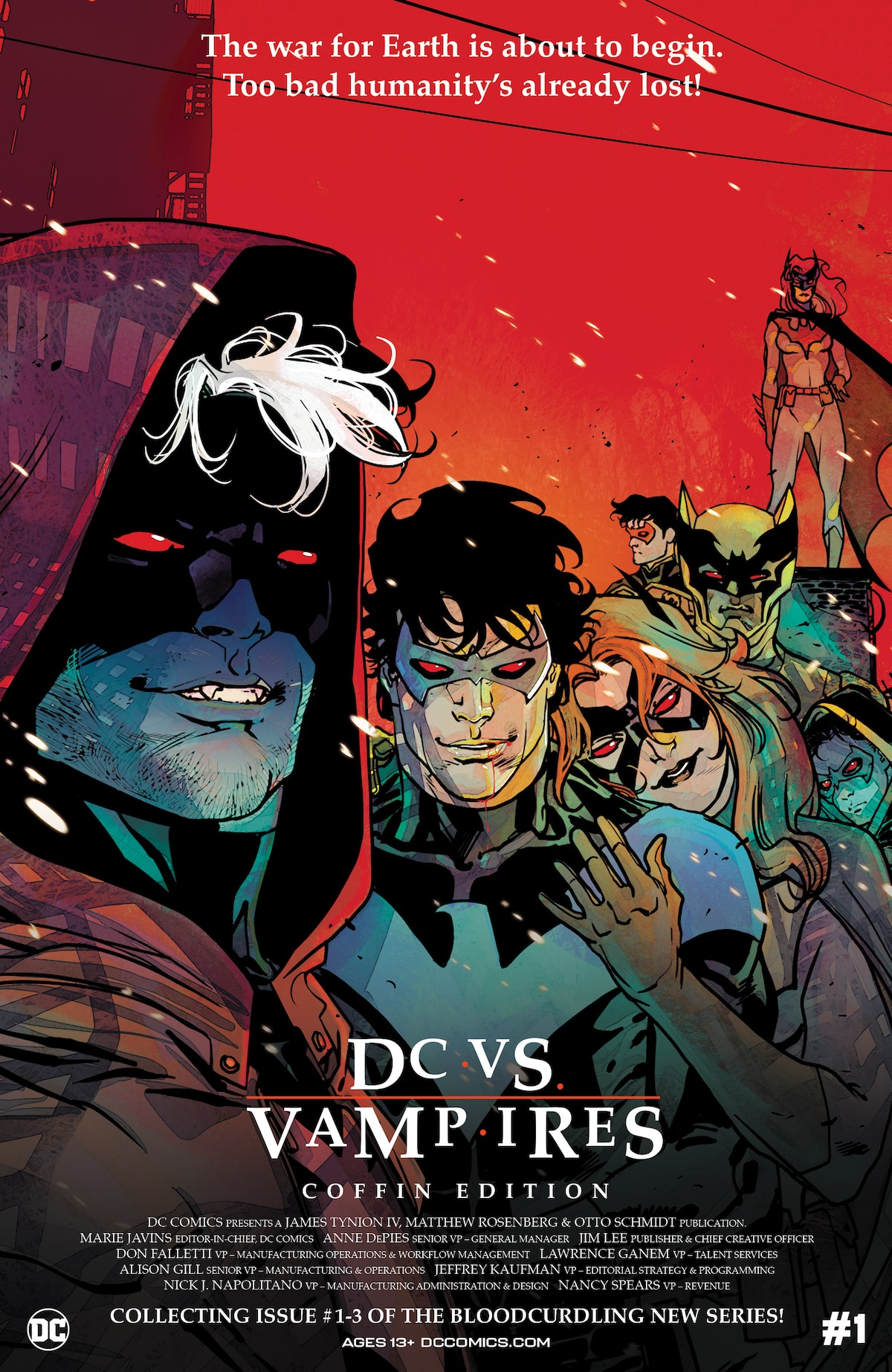 DC VS. VAMPIRES - COFFIN EDITION #1