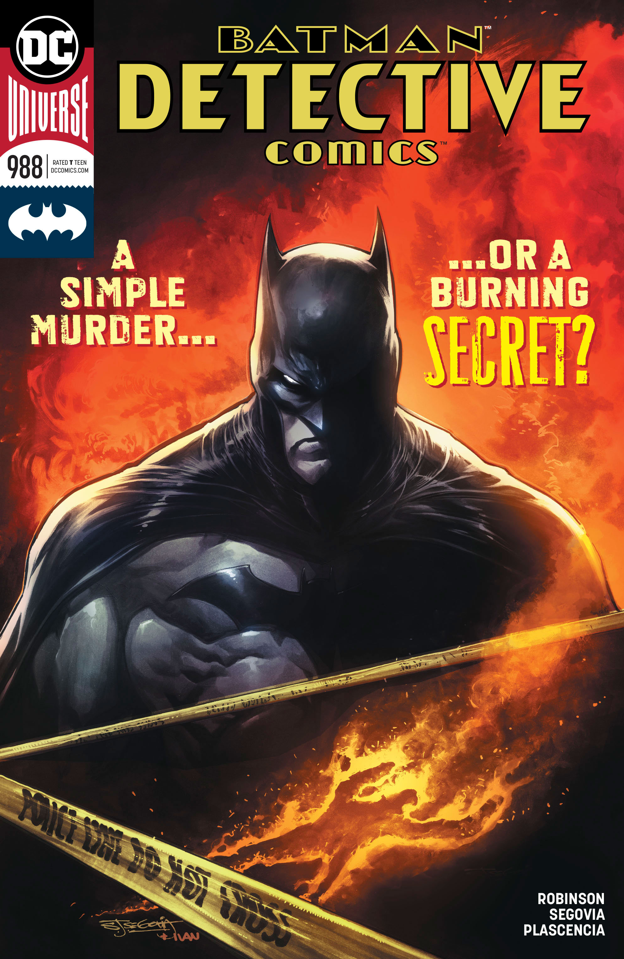 DETECTIVE COMICS #988