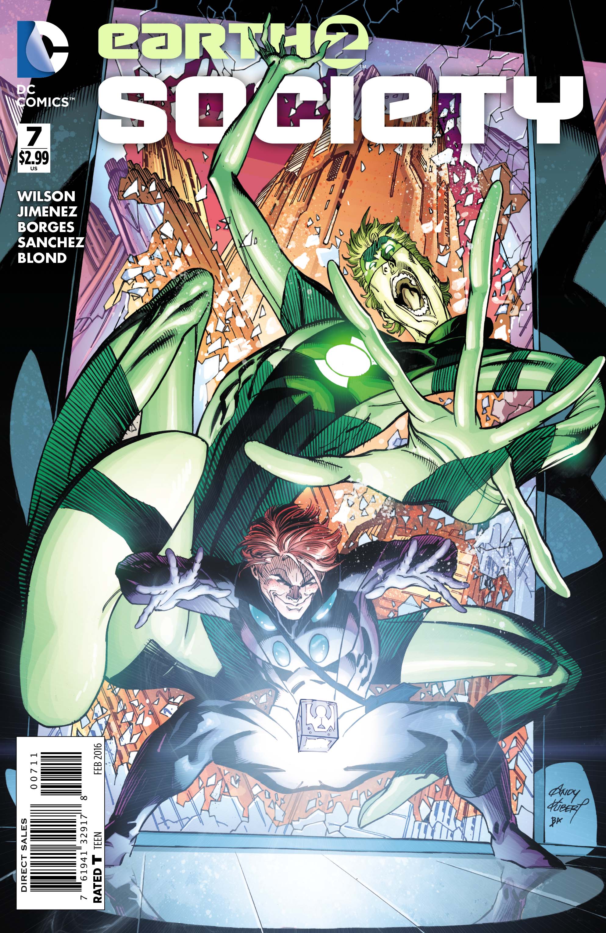 Preview Monday: Earth 2 Society #7 and Slash & Burn #2 | DC