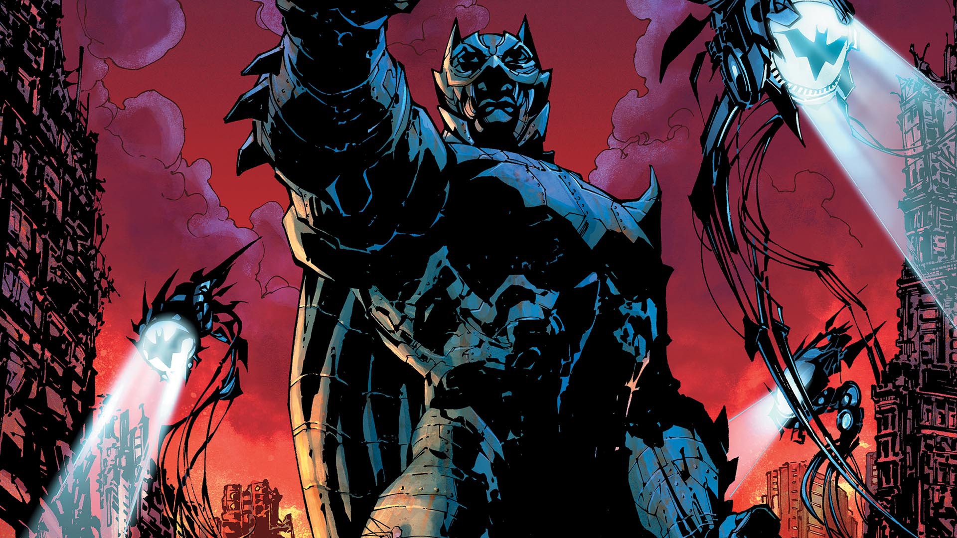 Dark Nights: Metal, batman que ri papel de parede HD