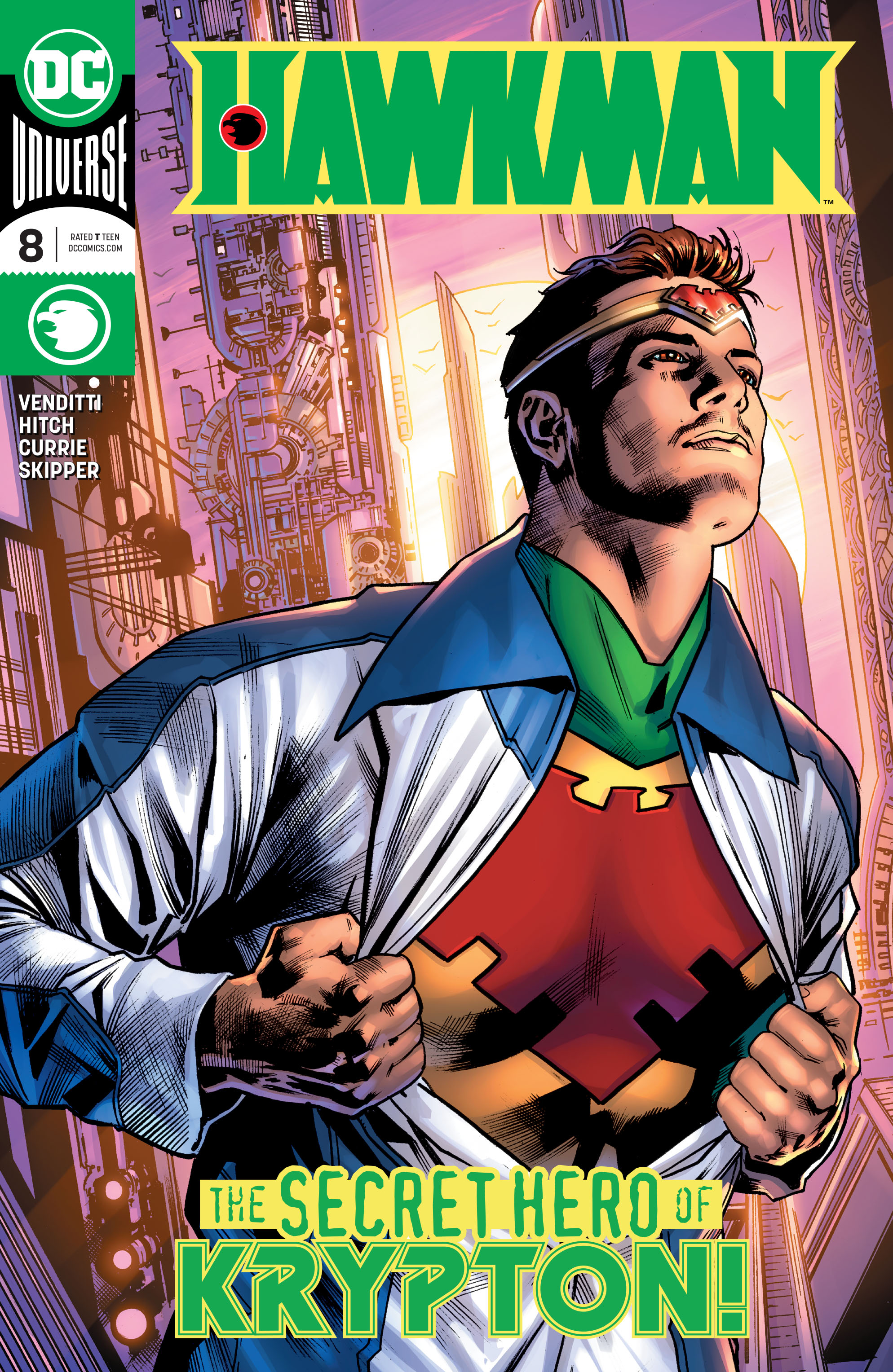 アメコミ・英語　ホークマン　全4巻セット　HAWKMAN Amazon.com: Hawkman Vol. 4: Hawks Eternal: 9781779508065