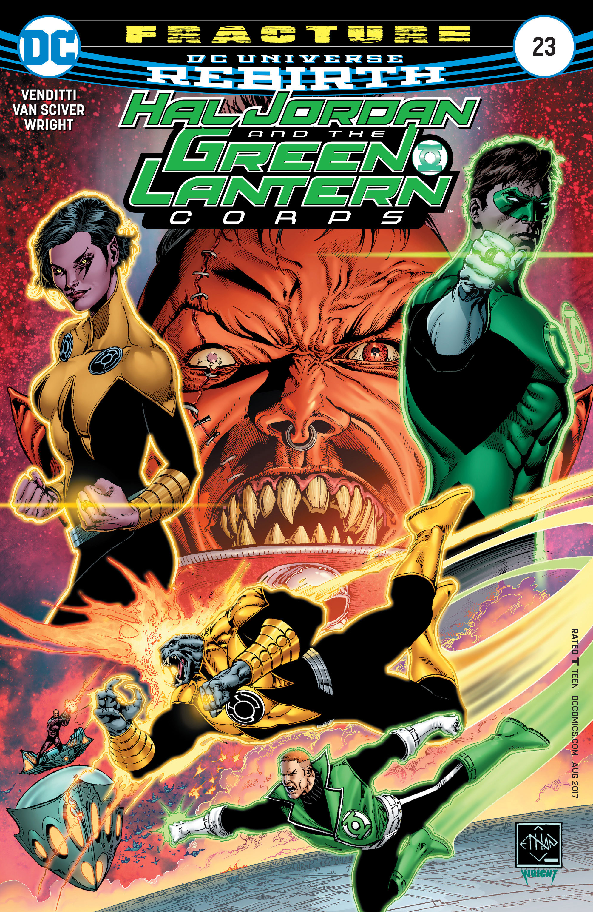 HAL JORDAN AND THE GREEN LANTERN CORPS #23