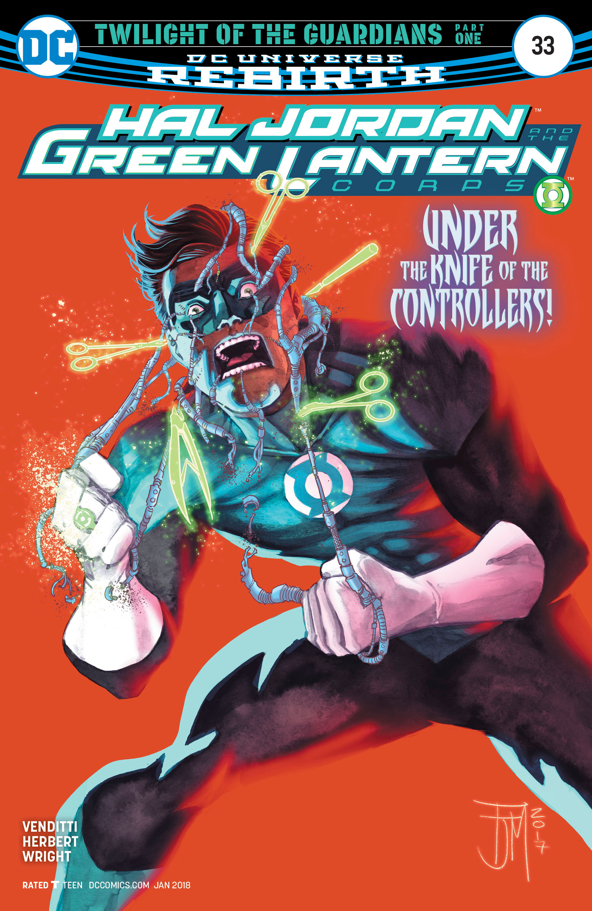 HAL JORDAN AND THE GREEN LANTERN CORPS #33