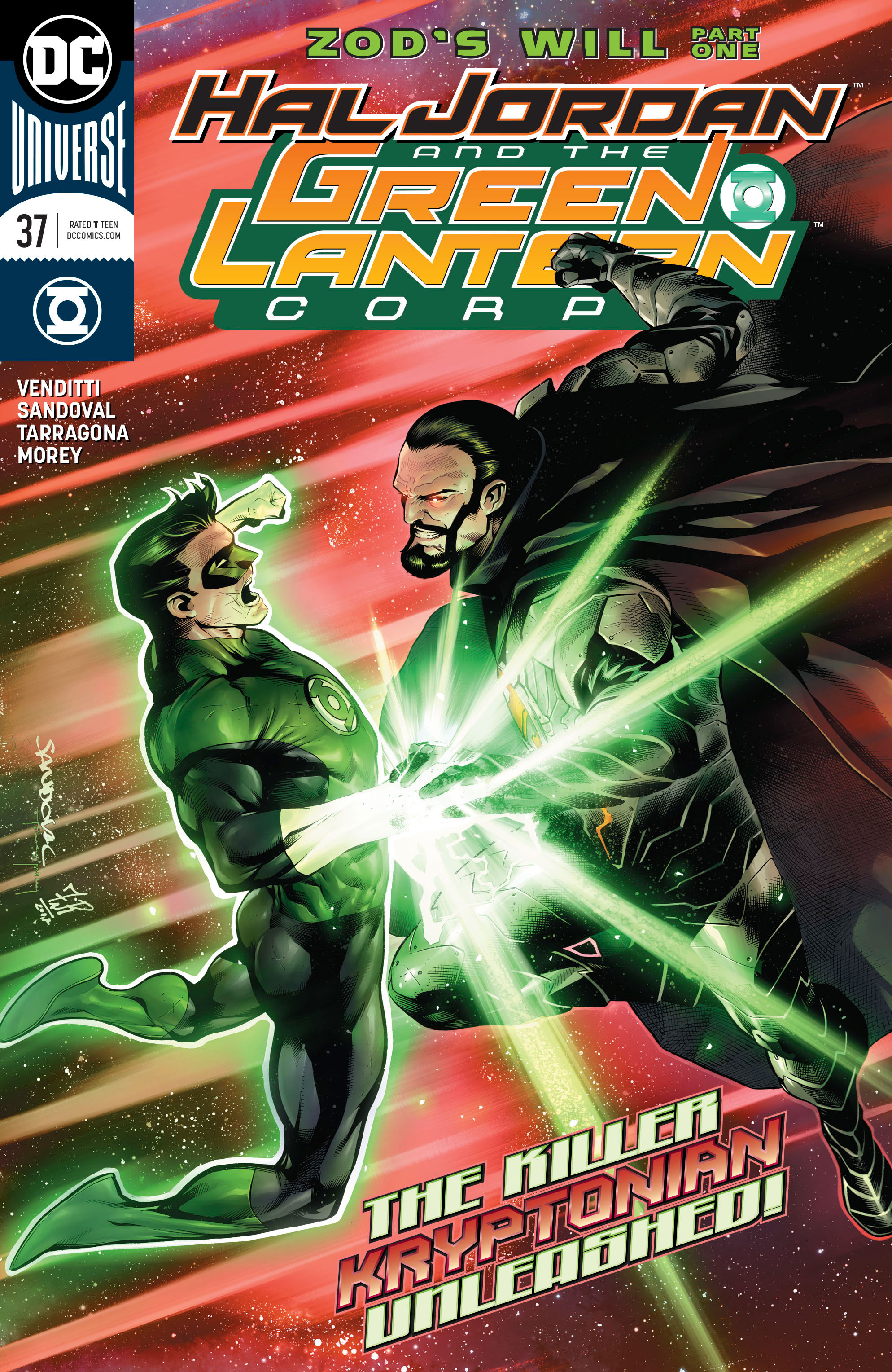 HAL JORDAN AND THE GREEN LANTERN CORPS #37
