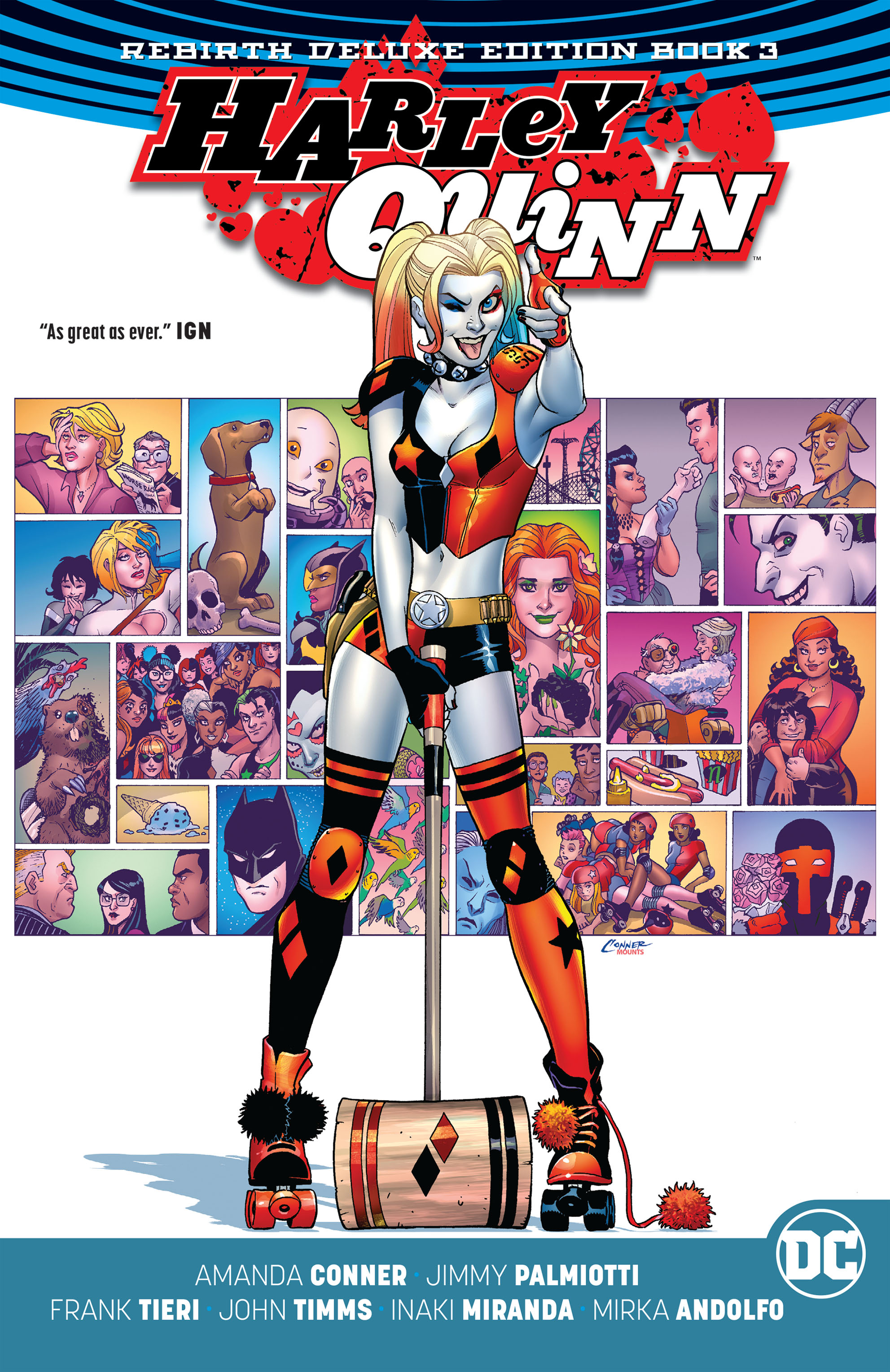 HARLEY QUINN: REBIRTH DELUXE EDITION BOOK 3