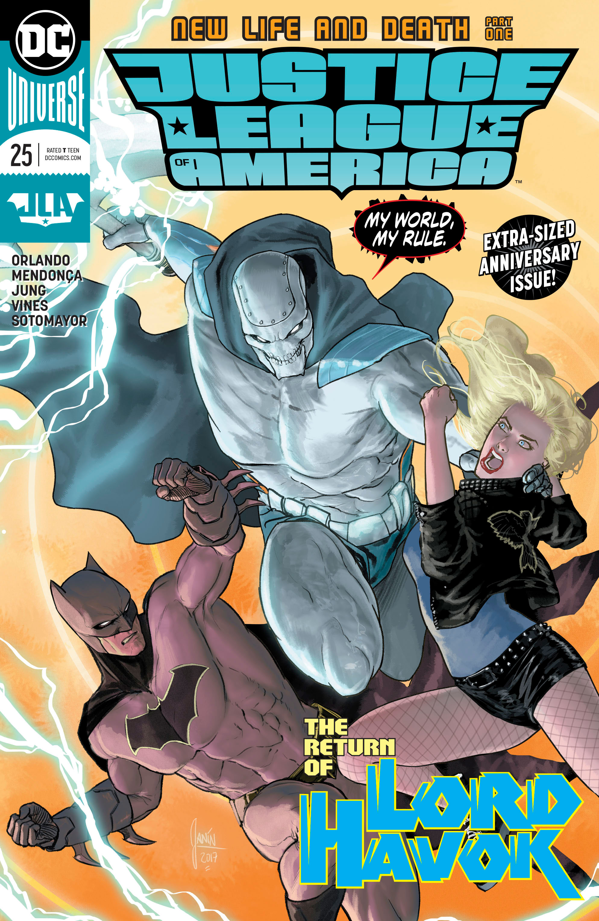 JUSTICE LEAGUE OF AMERICA #25