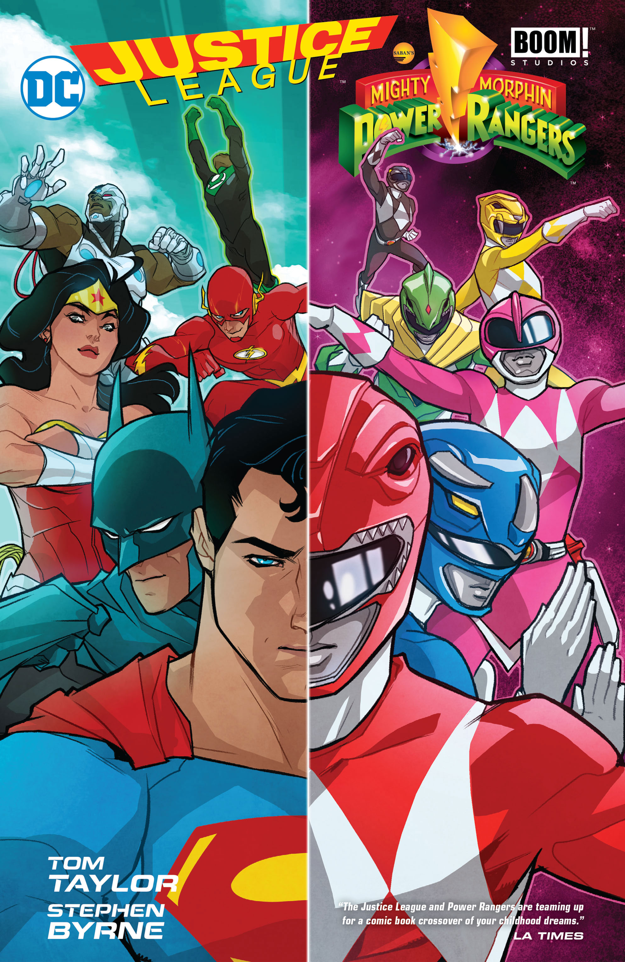 JUSTICE LEAGUE/POWER RANGERS