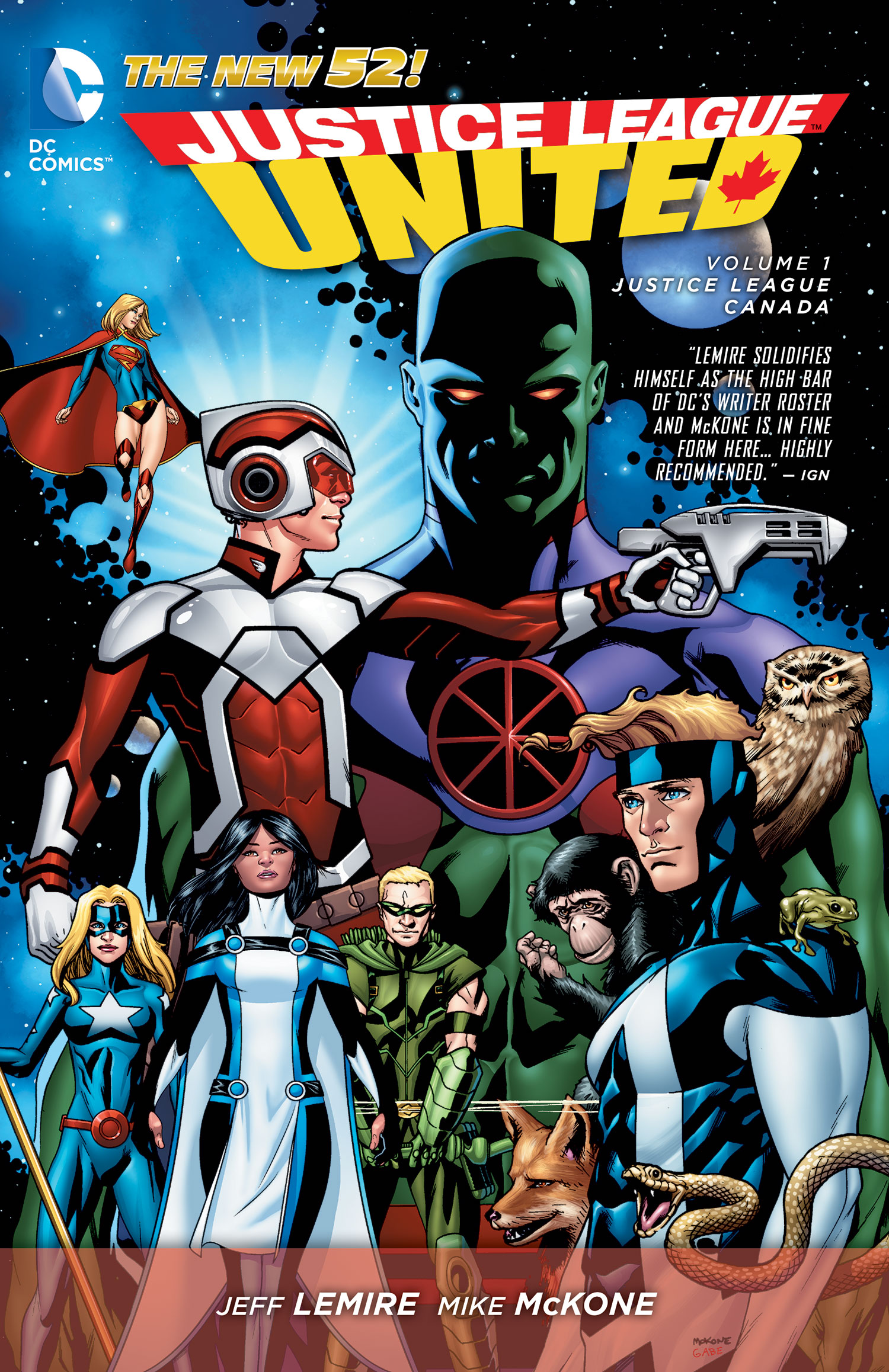 JUSTICE LEAGUE UNITED VOL. 1: JUSTICE LEAGUE CANADA