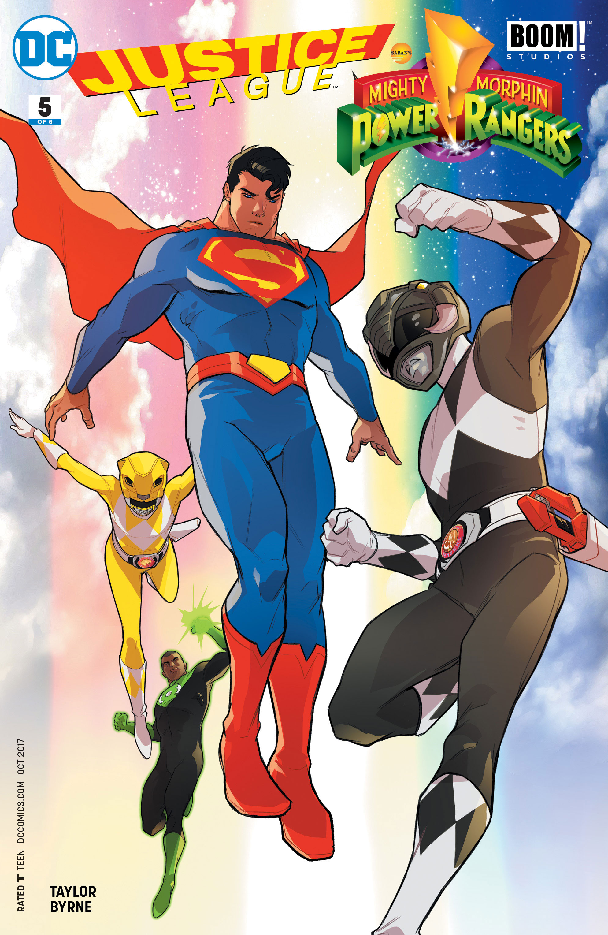 JUSTICE LEAGUE/POWER RANGERS #5