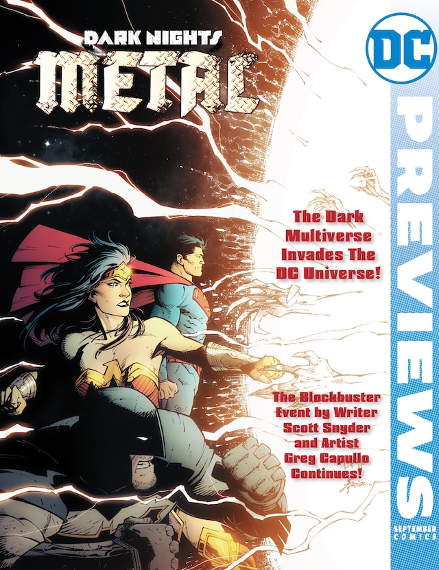 DC COMICS APRIL 2018 PREVIEWS CATALOG DC