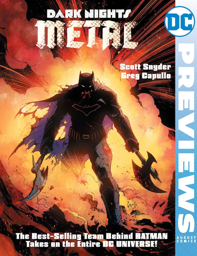 DC COMICS APRIL 2018 PREVIEWS CATALOG DC