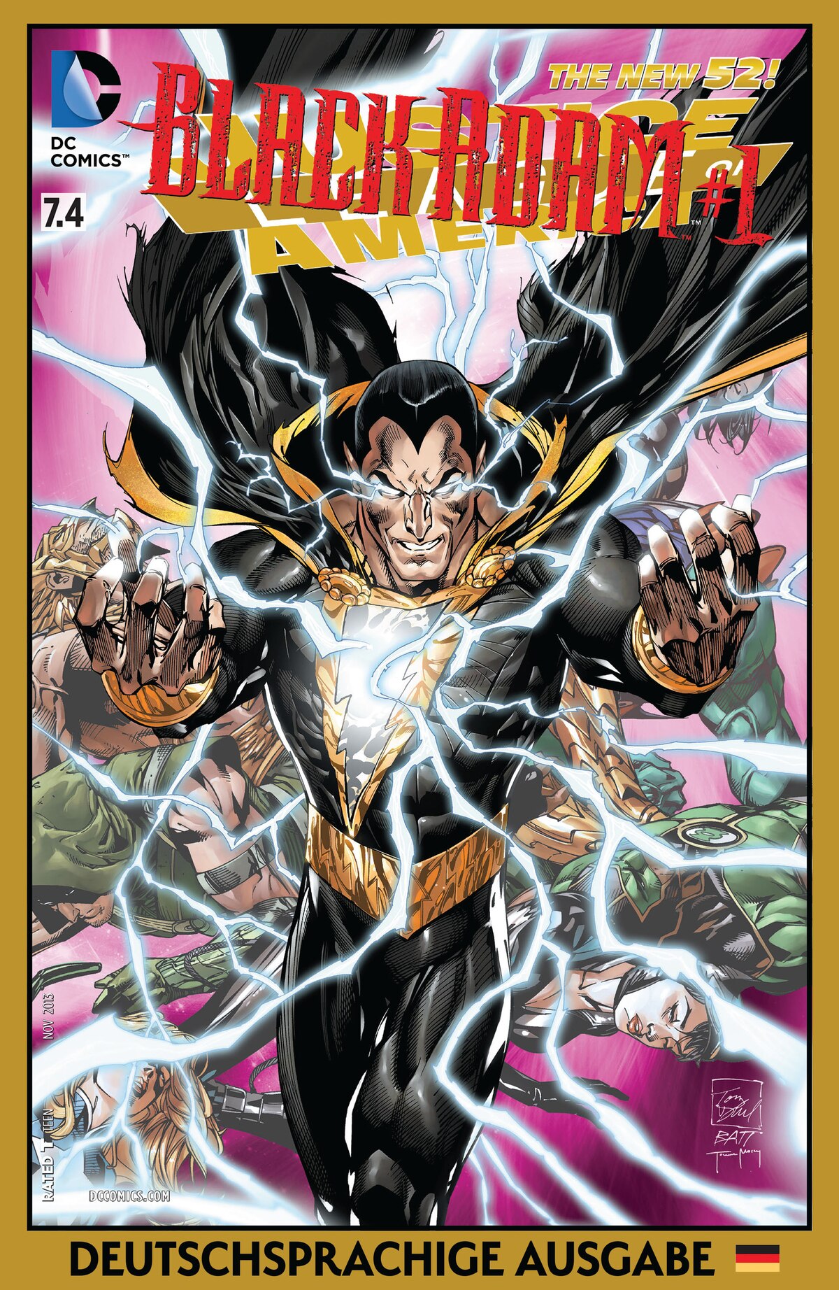 JUSTICE LEAGUE OF AMERICA #7.4: FEATURIN
